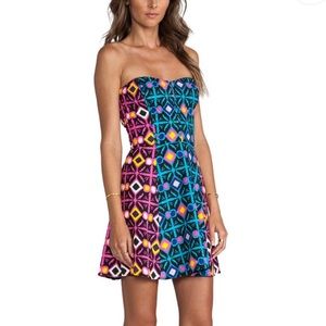 Mara Hoffman strapless mini